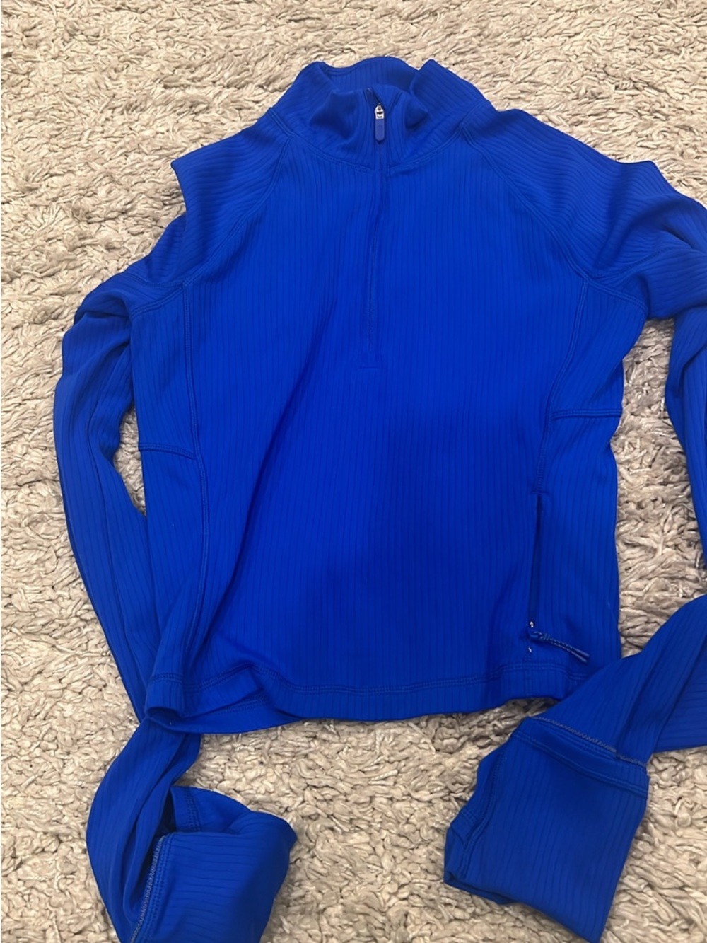 Lululemon XXS mock neck with thumbholes